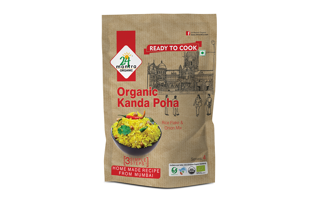 24 Mantra Organic Kanda Poha    Pack  200 grams